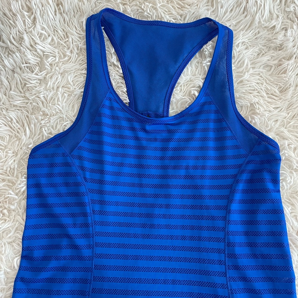 Blue Workout Tank